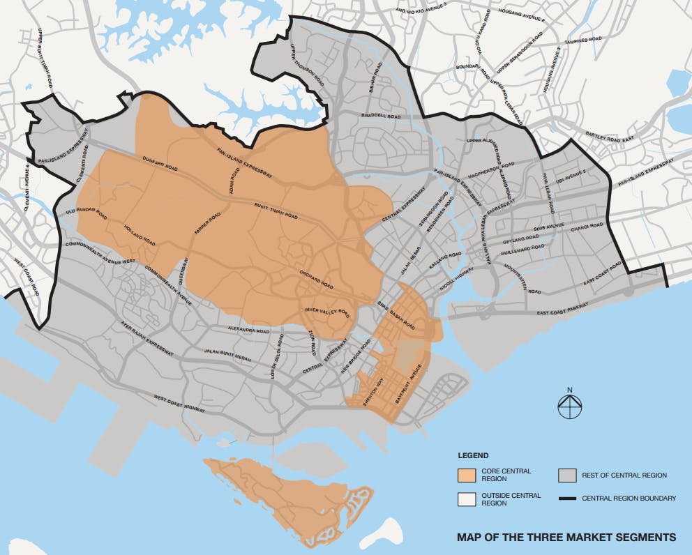 Map of Singapore