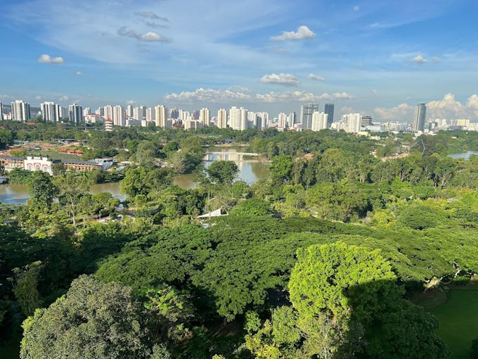 view from lakegarden residences