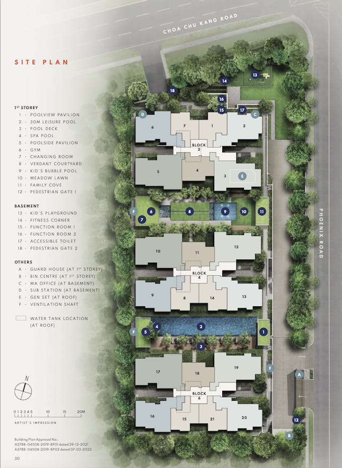 the arden site plan