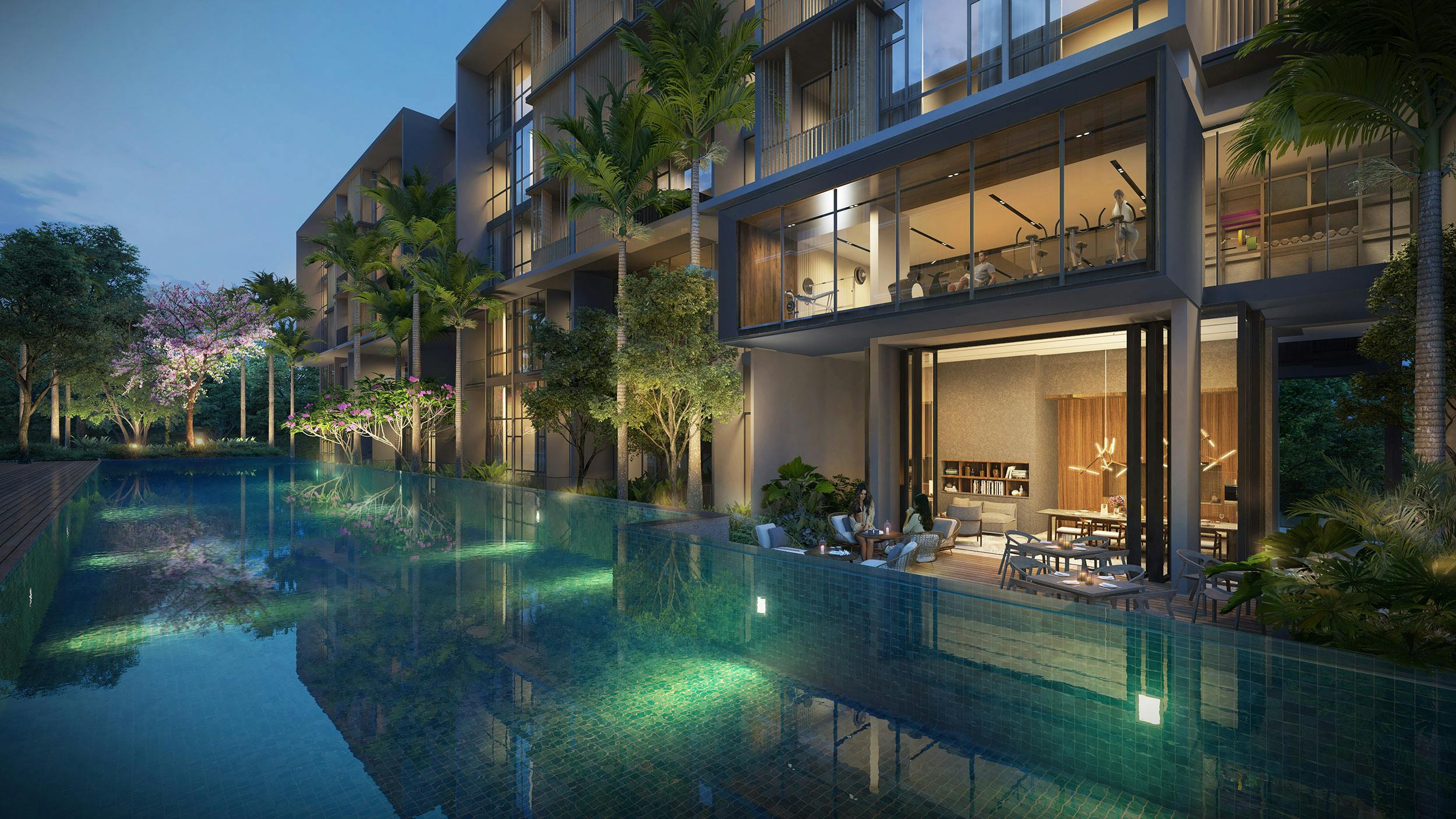 Artists' impression of Parc Komo