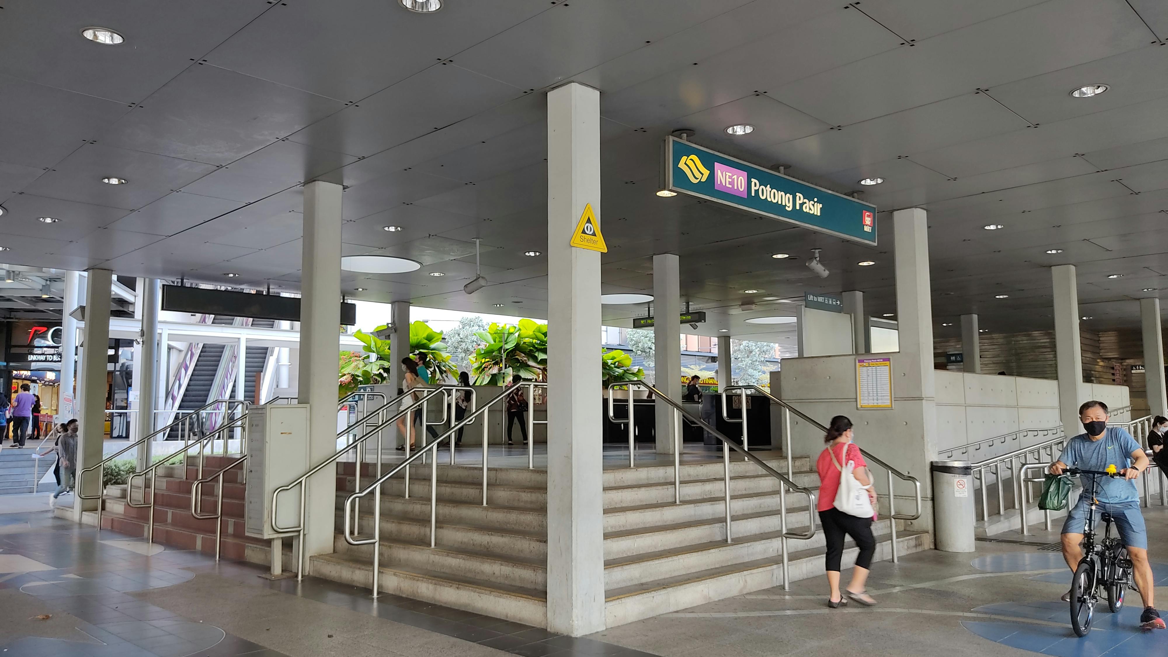 Potong Pasir MRT Station exit C