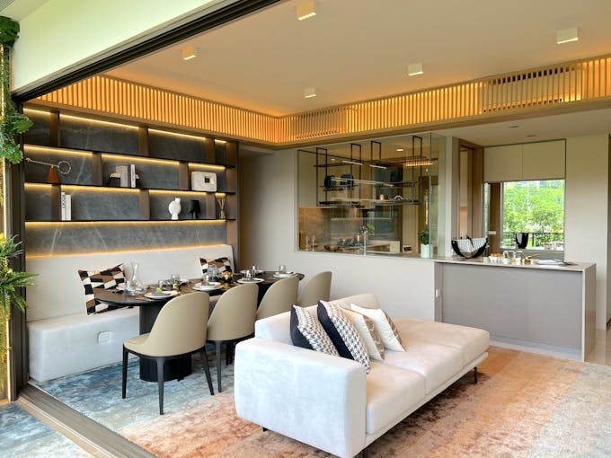 the botany 4 bedroom dining room