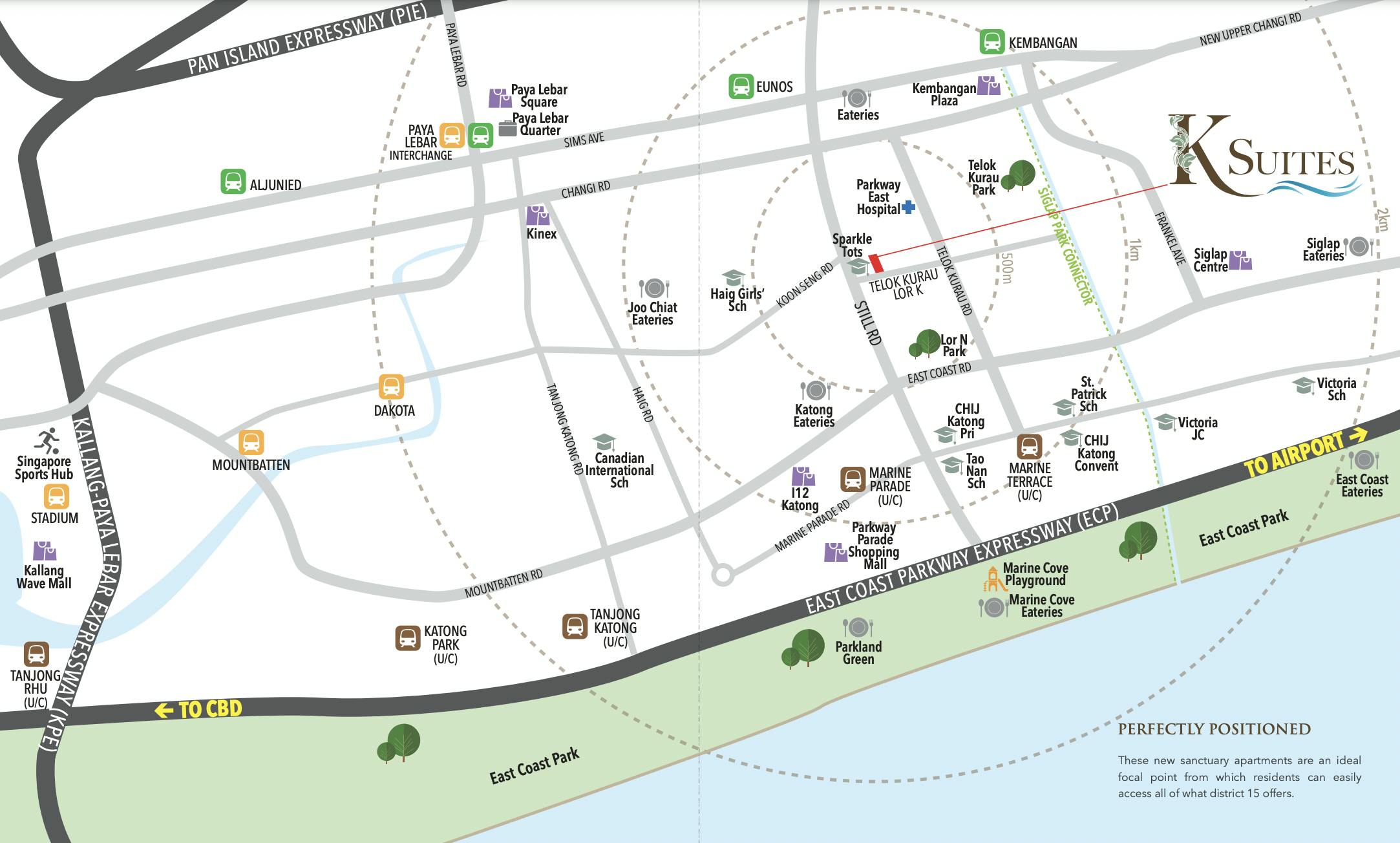 K Suites Site Location
