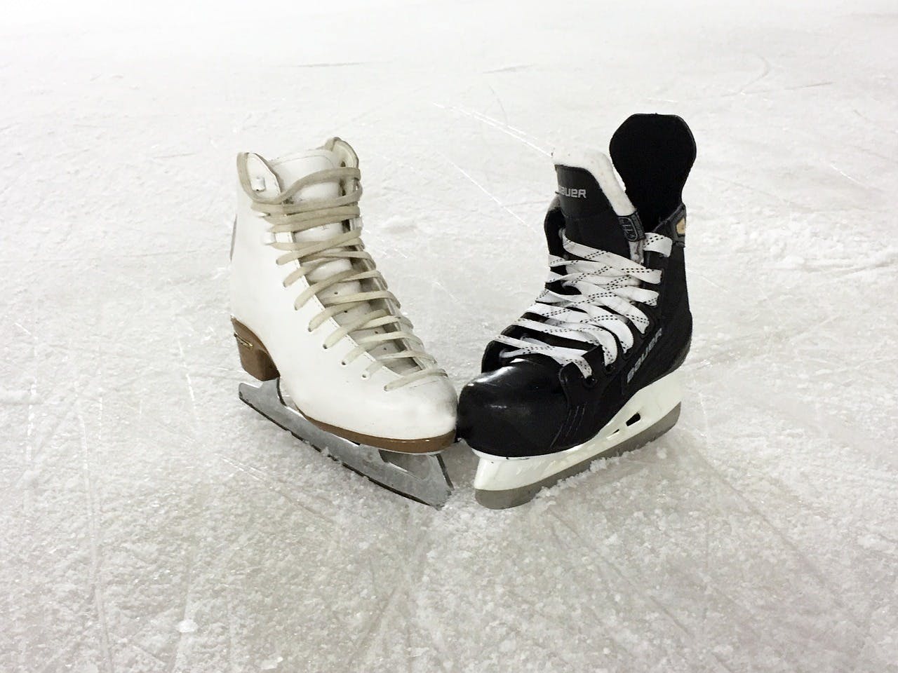 Ice skating shoes