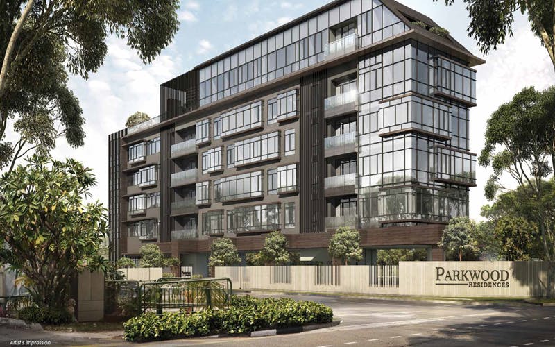 Artists' impression of Parkwood Residences