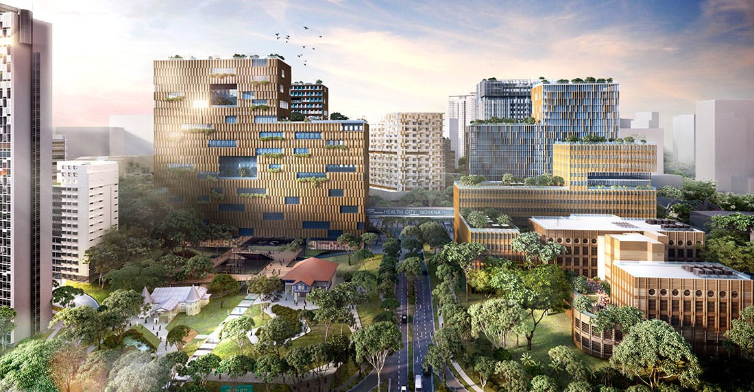 Healthcity Novena artists impression