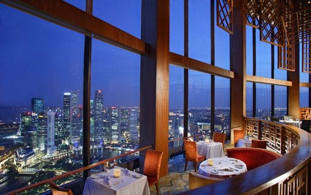 Equinox Restaurant and its exclusive setting