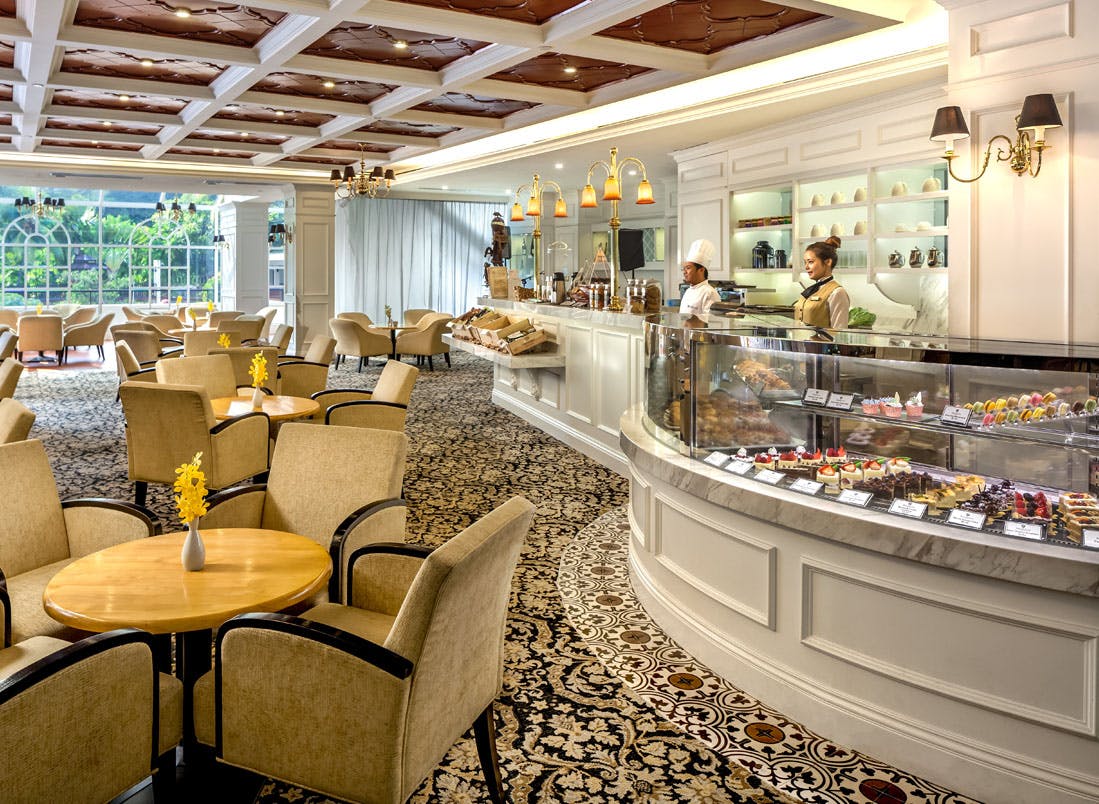The Tanglin Club tearoom