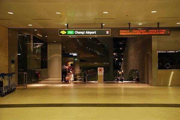 Changi Airport MRT station