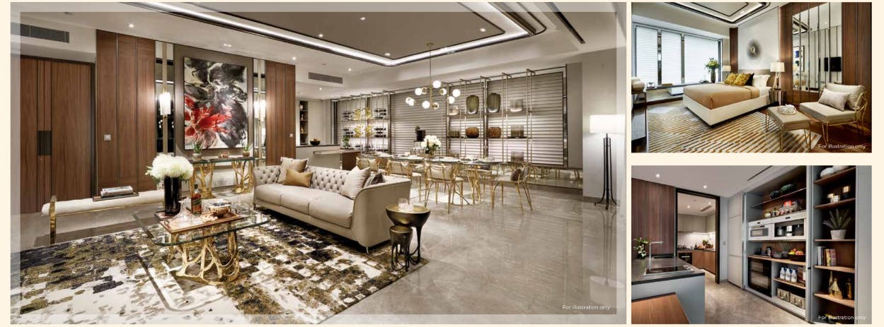 Top quality lush and lavish furnishings for the interior