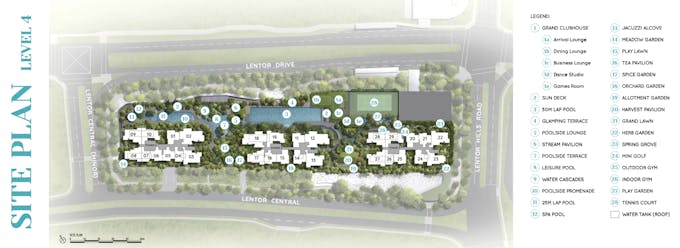 lentor modern site plan