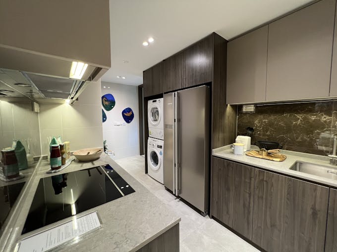 amo residence 4 bedroom kitchen and yard