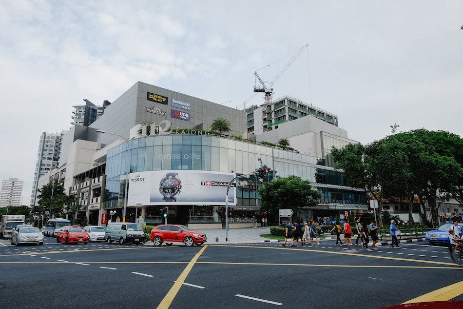 Shopping malls in Marine Parade