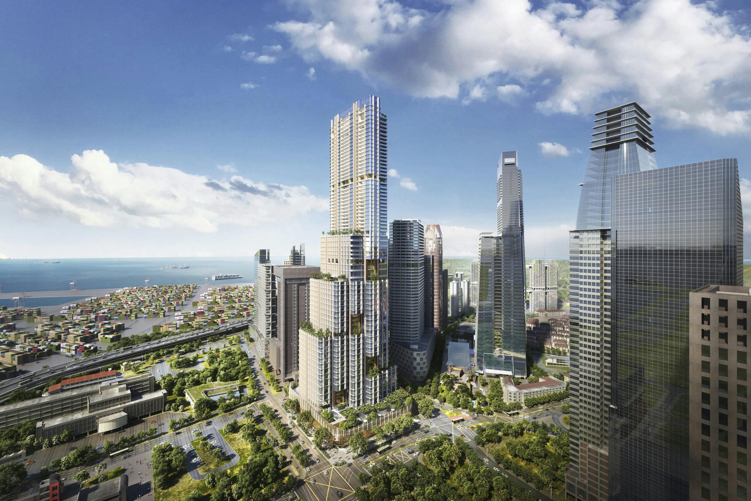 8 shenton way former axa tower artist impression