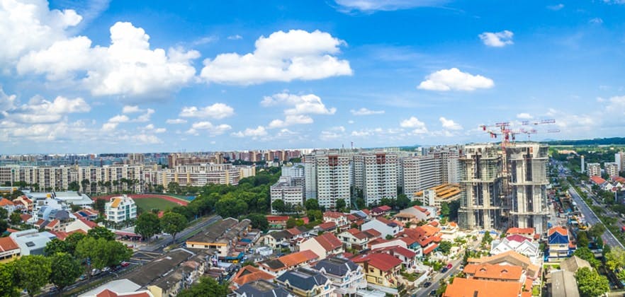 Bird's eye view of Bliss @ Hillside Drive's vicinity