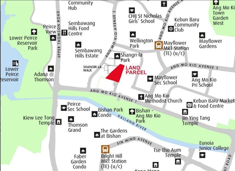 Ang Mo Kio Avenue 1 land parcel