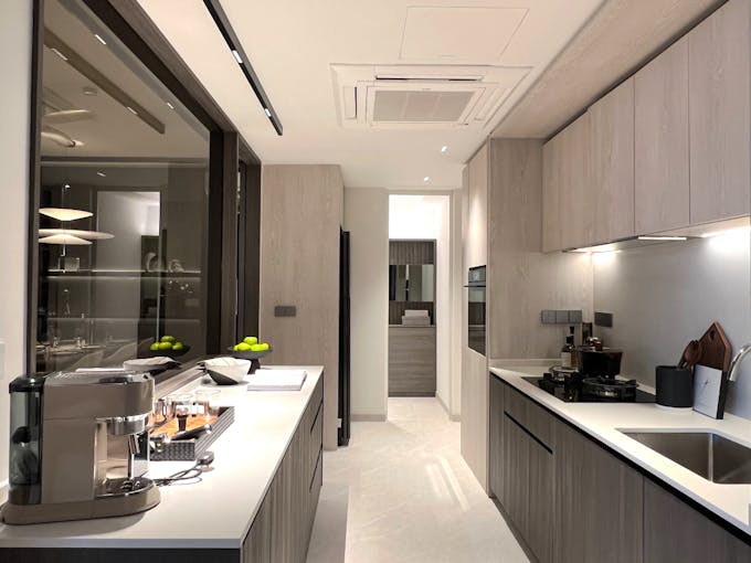 the continuum 3 bedroom study kitchen