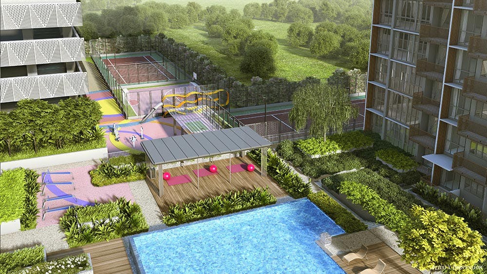 Amenities at Sol Acres condominium