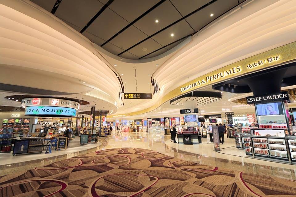 Stores at Jewel Changi Airport