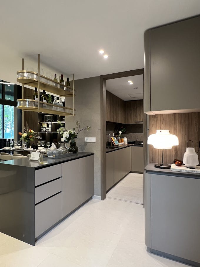copen grand 4 bedroom dry kitchen