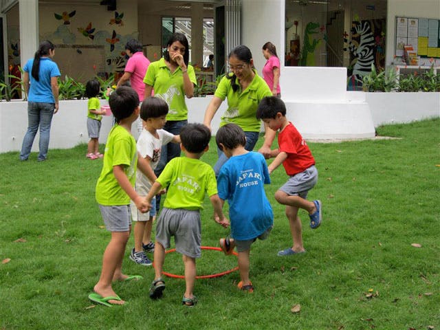 Group activities at Safari House Preschool River Valley