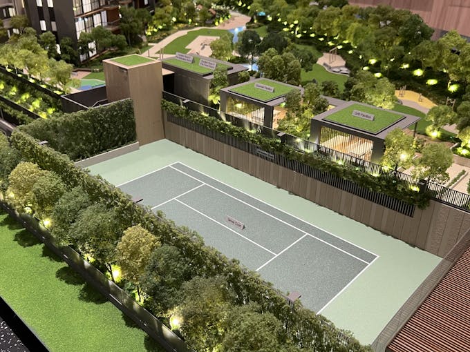amo residence tennis court