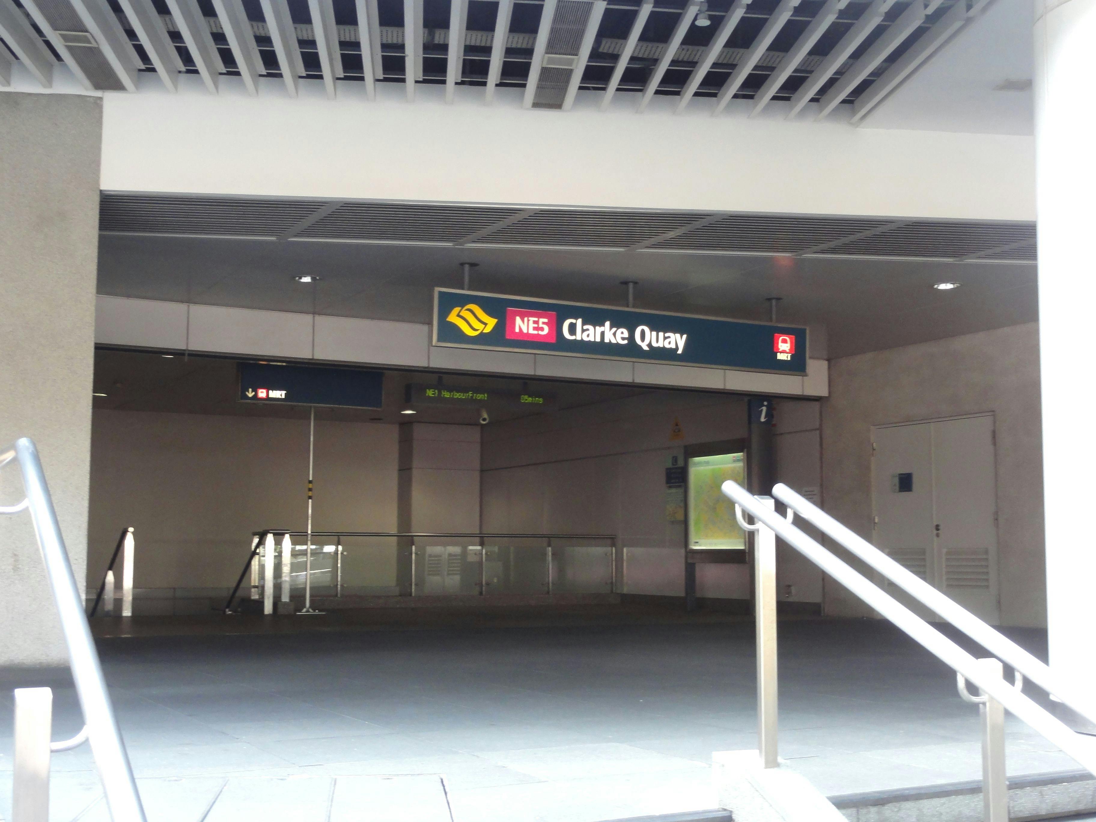 Clarke Quay (NE5) MRT Station