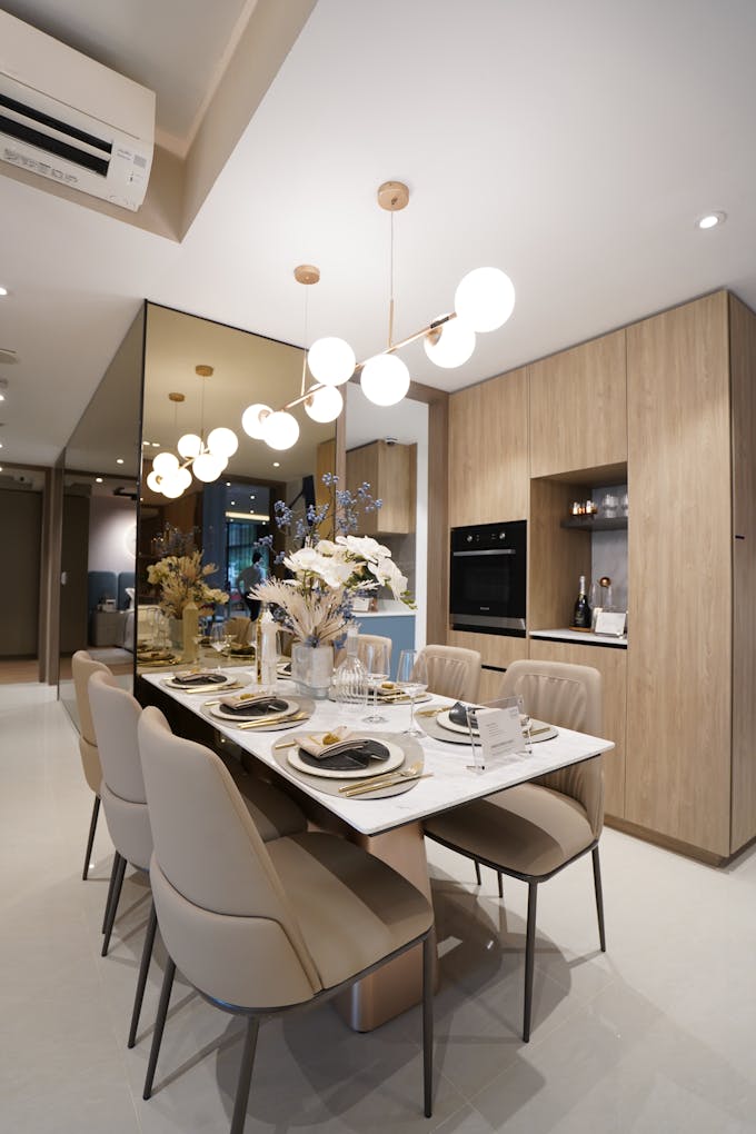 copen grand 3 bedroom dining area