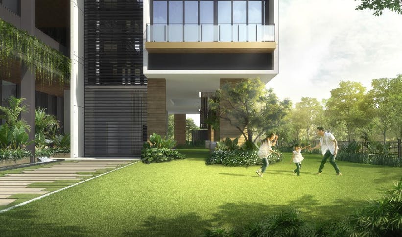 Sloane Residences is surrounded by lush greenery for you to enjoy quality time with your family members.