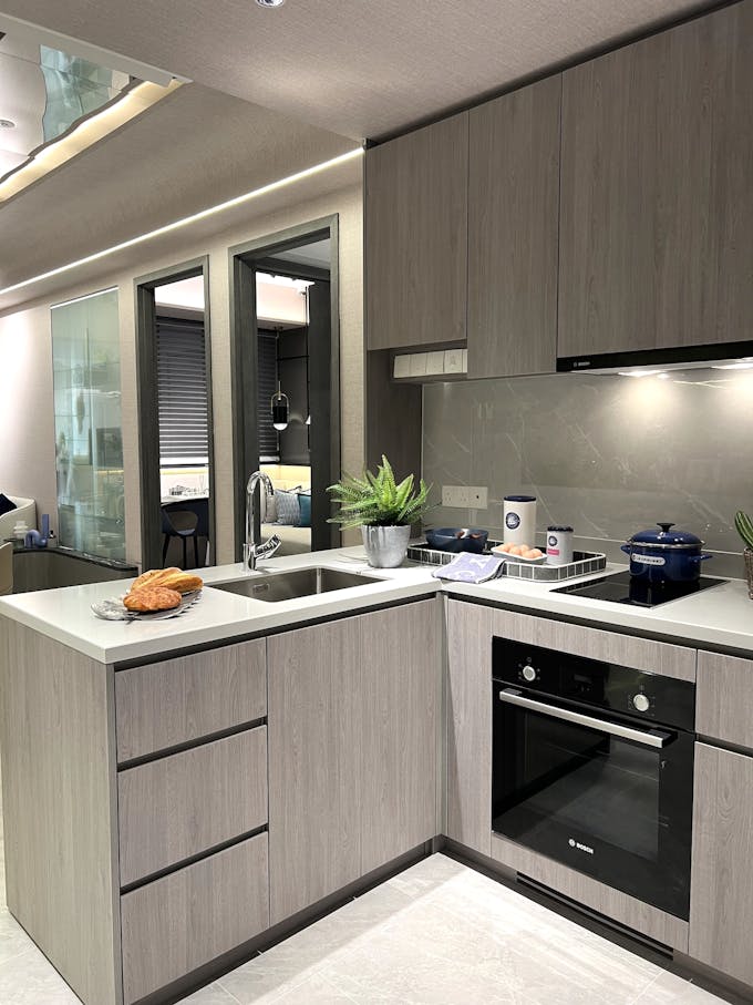 the lakegarden residences 2 bedroom kitchen