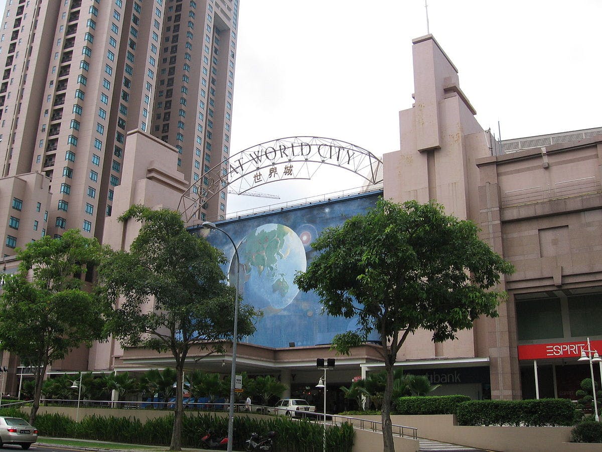 Great World City is only a few minutes away from 8 Saint Thomas