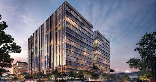 Paya Lebar Quarter, a new corporate and retail hub near Rymden 77