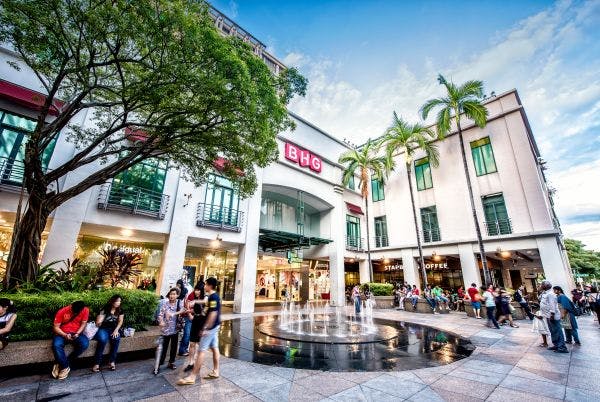 BHG at Bugis Junction is one of the many shopping avenues available to residents at The M.