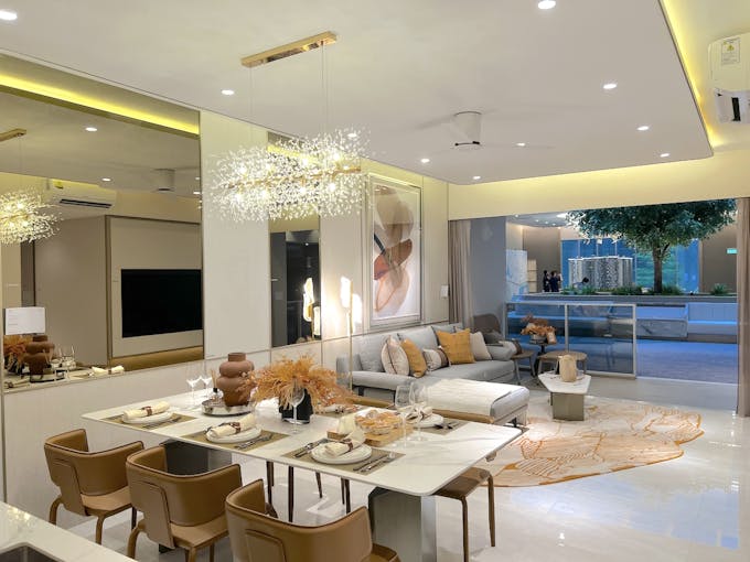 grand dunman 4 bedroom dining area
