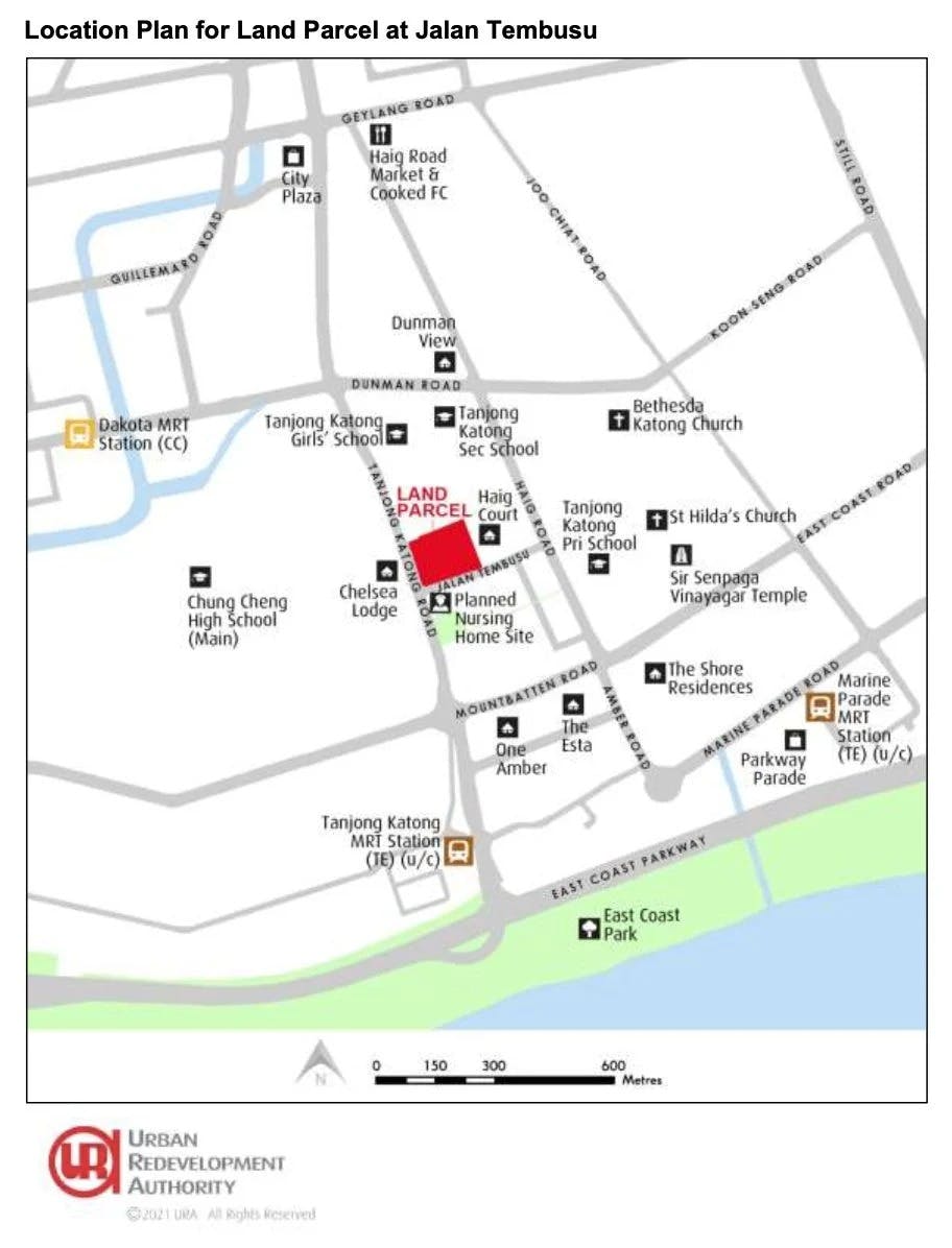 Tembusu Grand Site Location