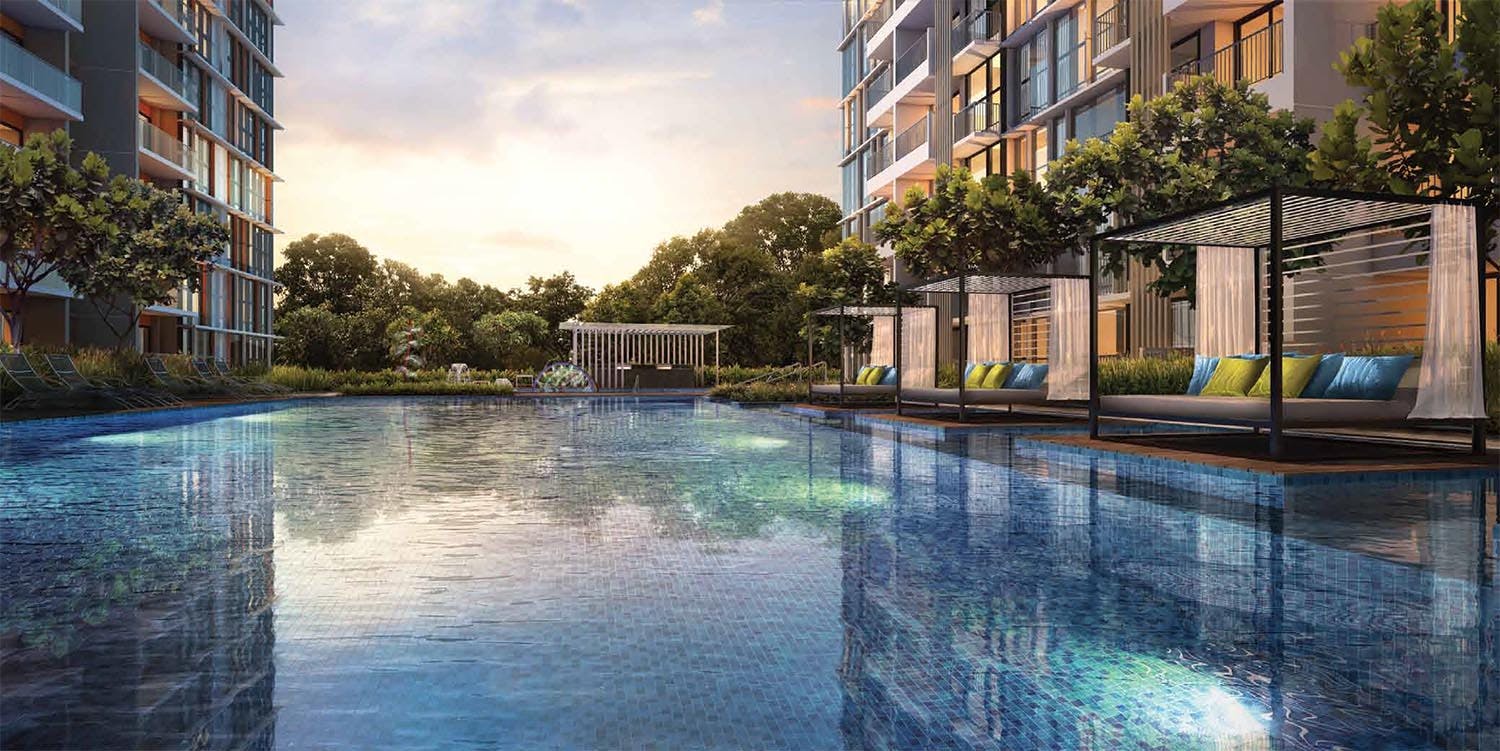 With a sprawling recreational space and beautiful swimming pool, Midtown Modern residents are assured that thier holistic wellbeing is a top priority when it comes to the design of condo amenities.