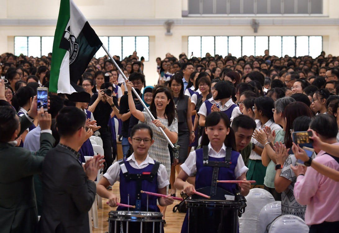 Raffles Girls' School new campus celebration