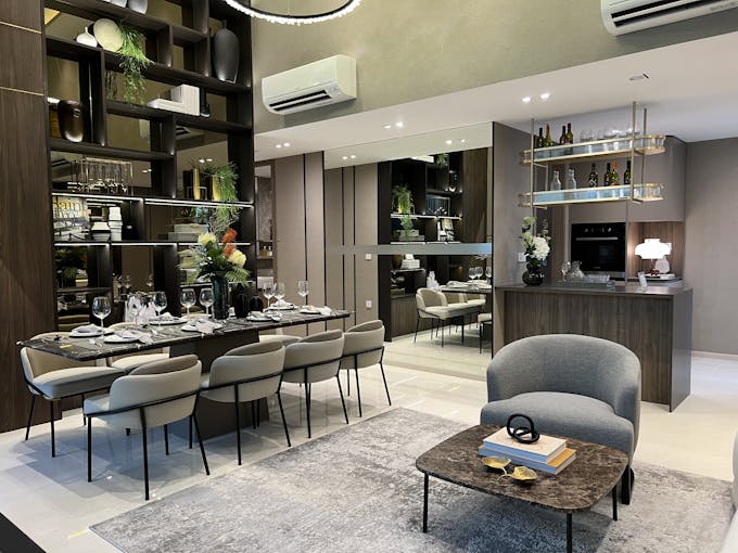 copen grand 4 bedroom living dining area