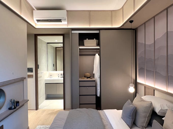 the reserve residences 2 bedroom master bedroom