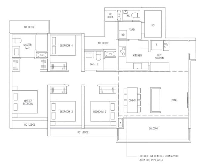 the botany 4 bedroom floor plan