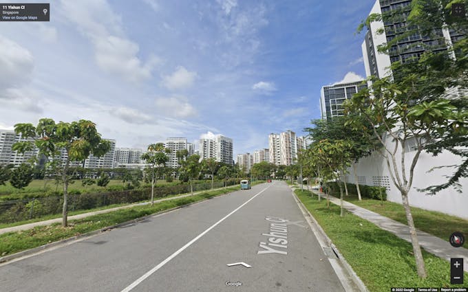 north gaia located on yishun close, a cul-de-sac