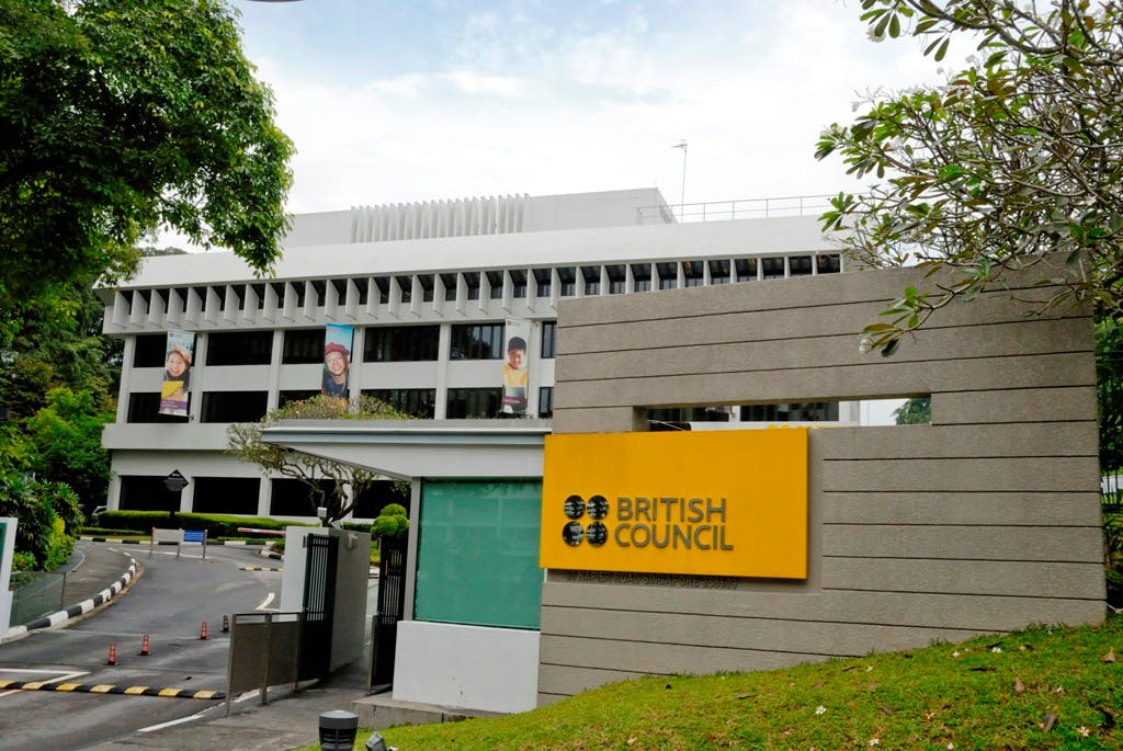 The British Council at Napier Road, near Lucky Plaza