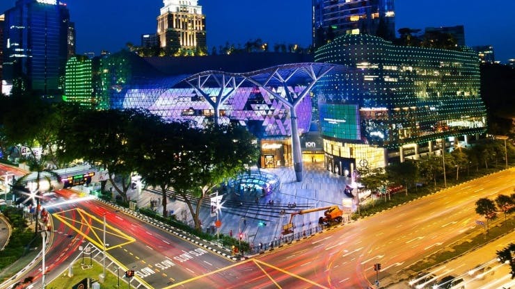 Ion Orchard along Orchard Road