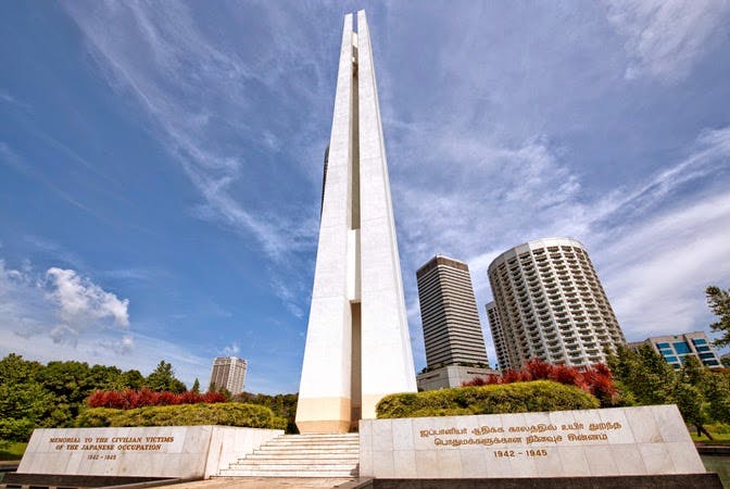 The War Memorial Park is an part of Singapore's rich history.