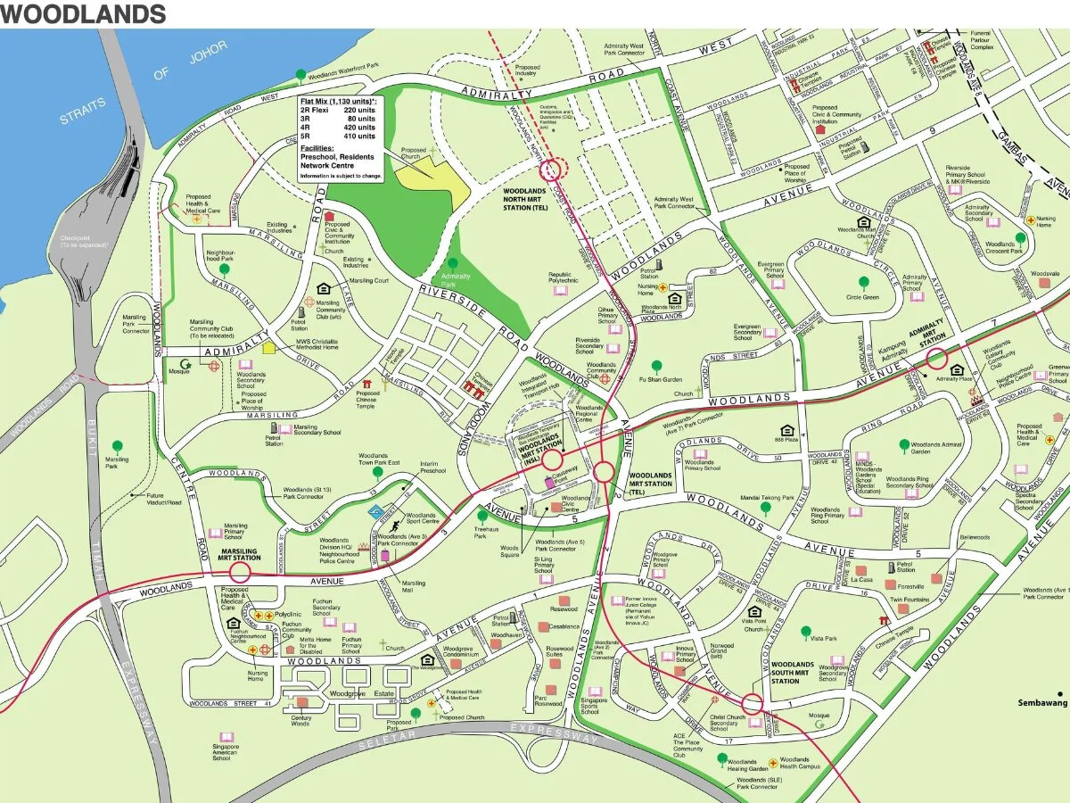 Woodlands North July 2025 BTO – Artist's impression of Woodlands North Project