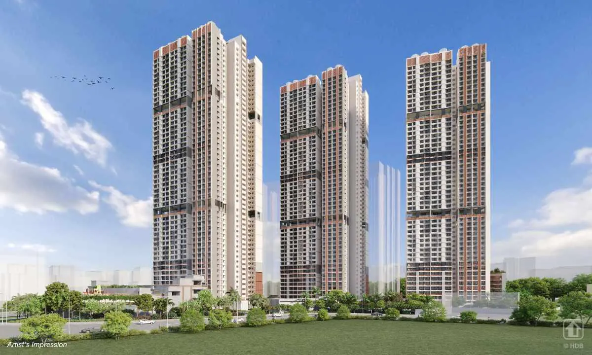 February 2026 BTO – Artist's impression of Redhill Peaks, Bukit Merah