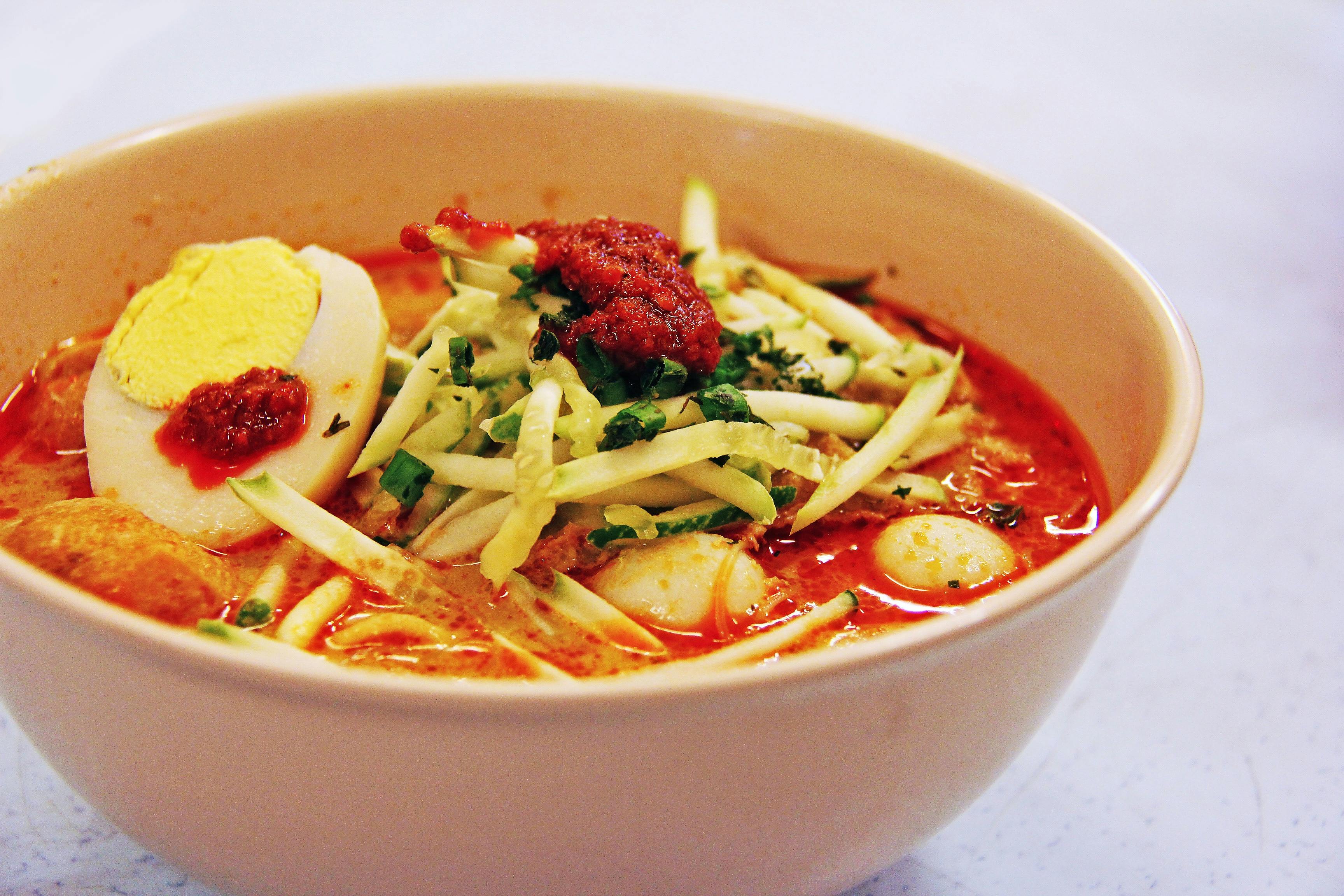 Bowl of Janggut Laksa at Queensway Shopping Centre
