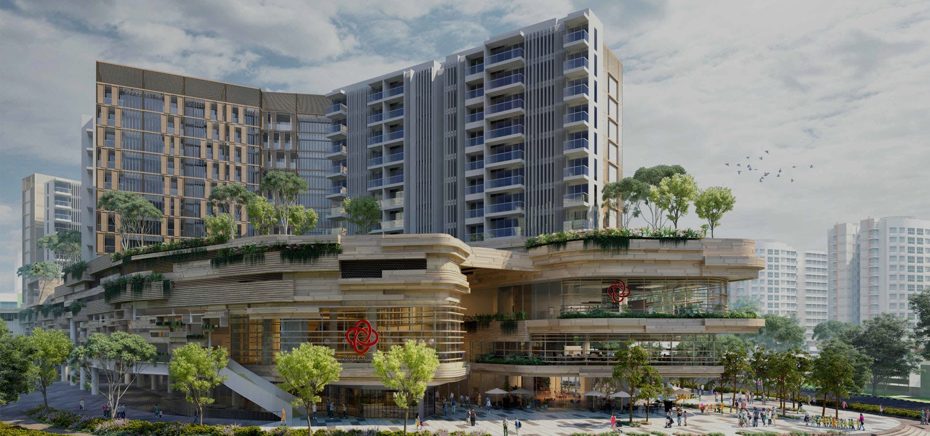 Sengkang Grand Residence, the integrated development at Buangkok