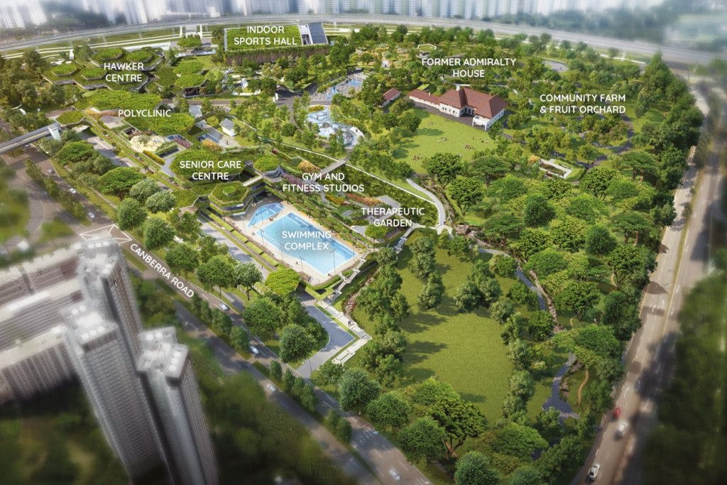 Bukit Canberra close to Parc Canberra is an integrated hub with numerous recreational facilities.