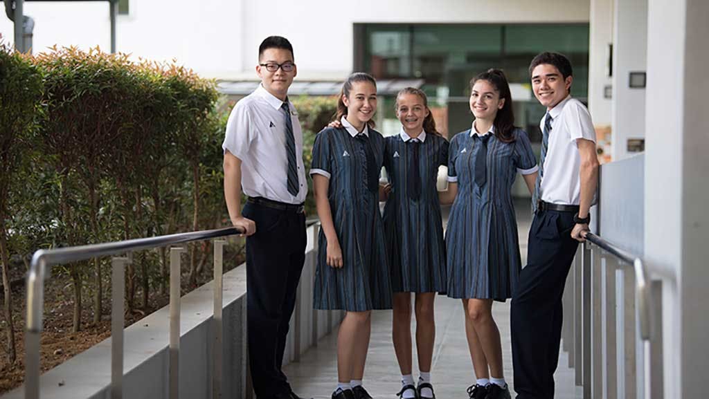 Students of Australian International School Singapore